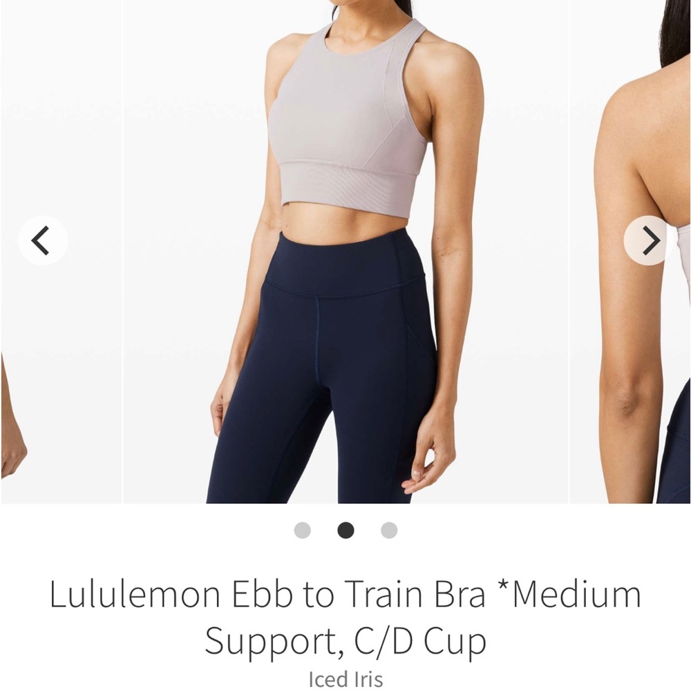 Lululemon Ebb to train bra
